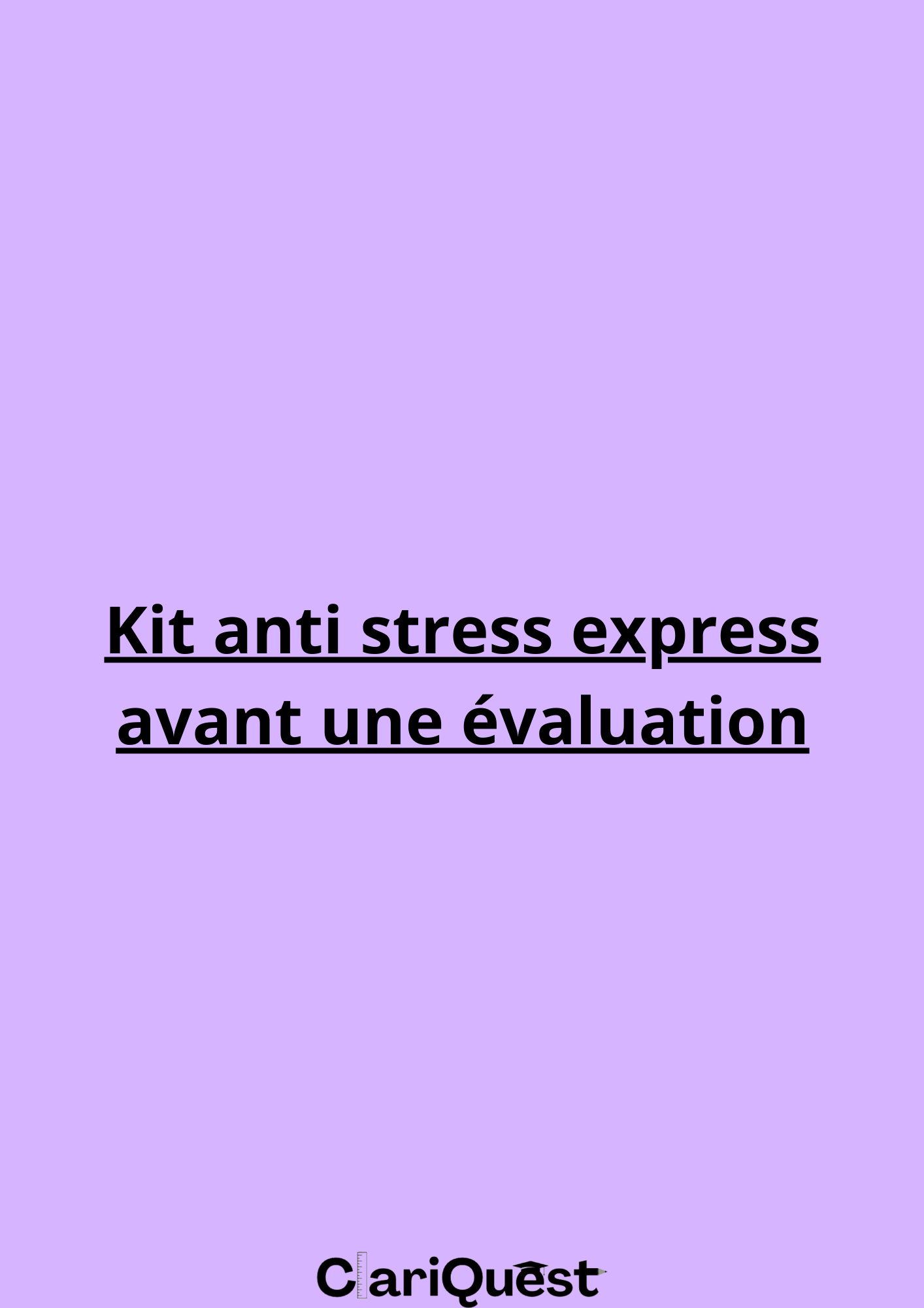 kit anti stress express