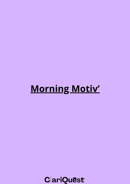 Morning Motiv’